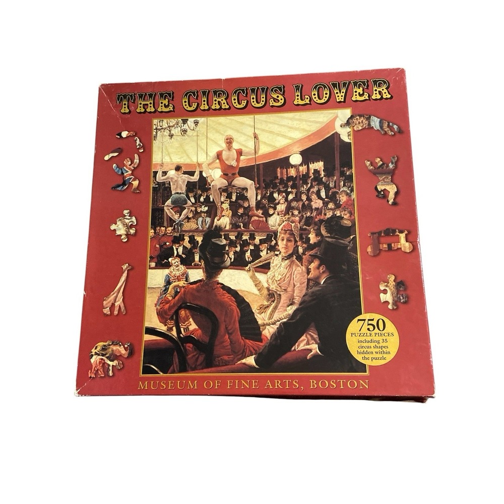 Vintage 1995 Museum of Fine Arts Boston The Circus Lover 750 Pc Puzzle
